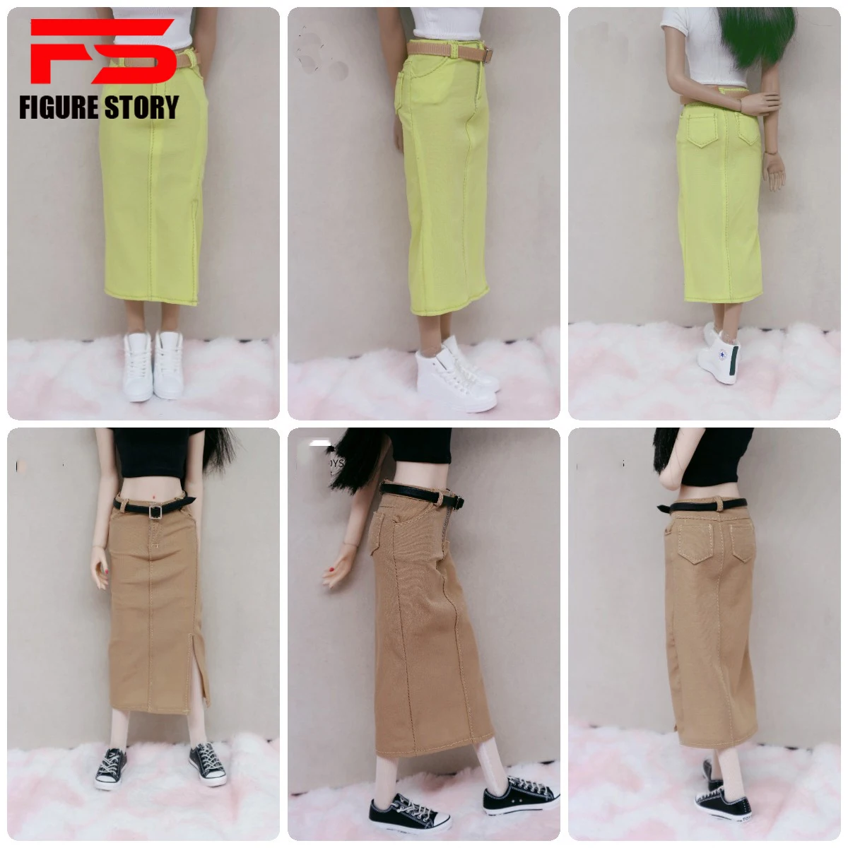 

1/6 scale female dolls clothes skirt fit 12 inches action figure body model