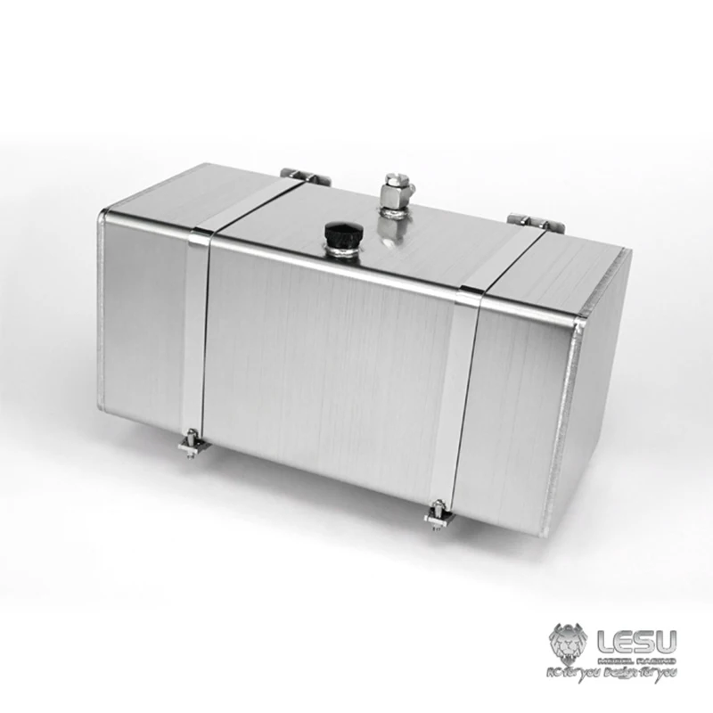 LESU G-6107 1/14 Model ciężarówki kwadratowy spawany ze stali nierdzewnej zbiornik hydrauliczny Tamiya Model ciężarówki aktualizacja modyfikacja lub majsterkowanie