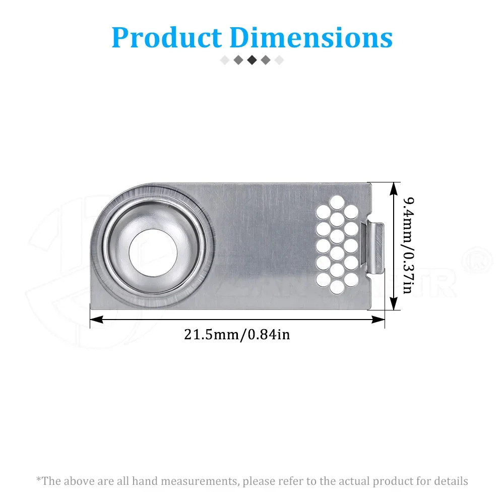 For Bambu Lab X2D Nozzle Wiper Steel Sheet Nozzle Wiping Plate for Automatic Nozzle Cleaning Function