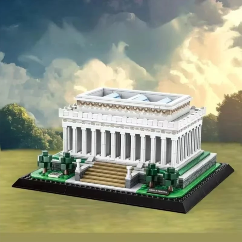 

799pcs World Famous Landmark Building Construction Toys-Youth Creative Gift-Philadelphia Liberty Bell Capitol Building Model Kit