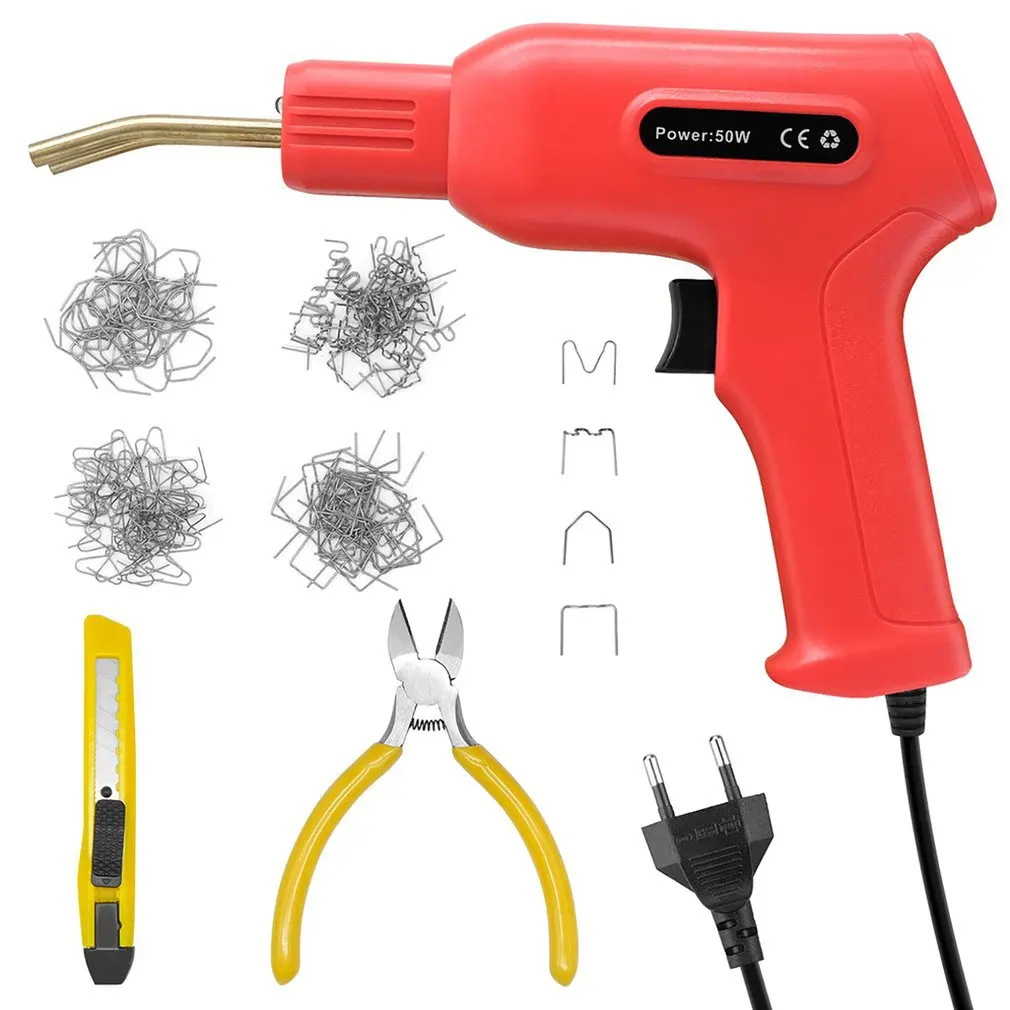 

Handy Plastics Welders Garage Tools Hot Staplers Machine Staple PVC Repairing Machine Car Bumper Repairing Welding Tool