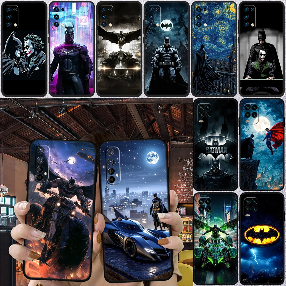 Capa de Telefone de Alta Qualidade Batman para OPPO A3 Pro A72 A74 A76 A77 A77S A78 A79 A94 A95 A18 A58 A5 A5M A6X