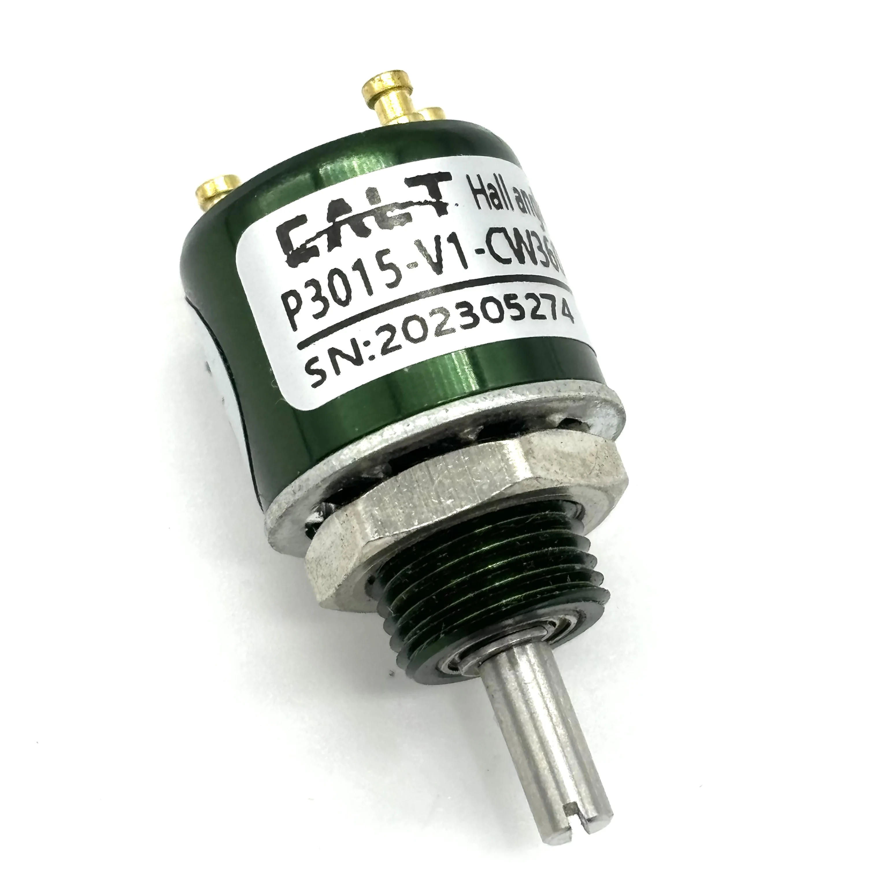 P3015S-1CW180-5V Hall-Effekt-Encoder, Aluminiumgehäuse, berührungsloser Winkelsensor für Textilmaschine