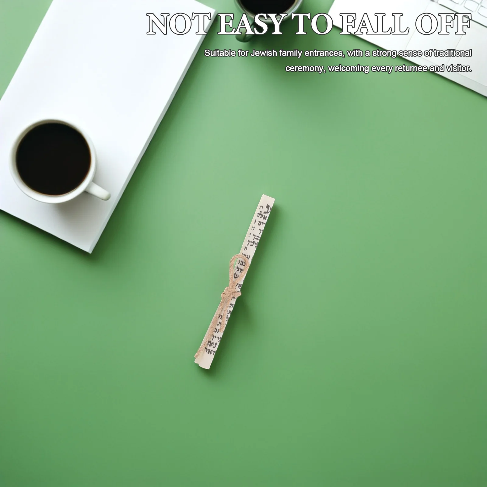 12 قطعة مذبرات الباب اليهودية Mezuzah مخطوطات نعمة ديكور المنزل الكتاب الديني زخرفة نعمة اليهودية الديكور