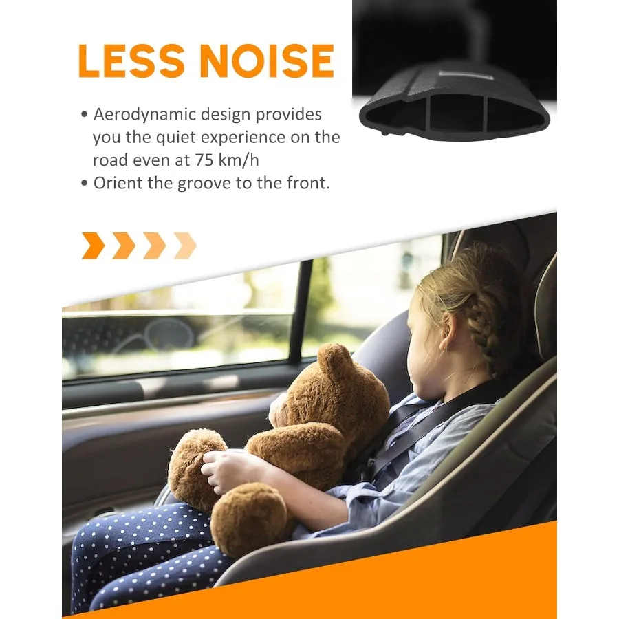 قضبان متقاطعة لرف السقف مناسبة لـ 2023 2024 Mazda CX50 CX50 قضبان متقاطعة قابلة للقفل بسعة 165 رطل لسلة كاياك للتزلج على الجليد C