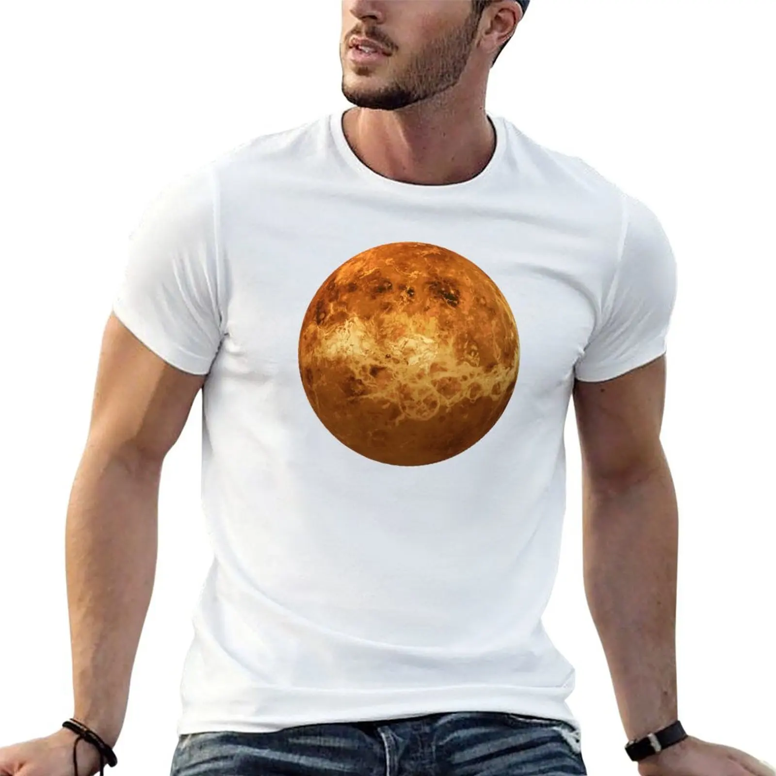 

Planet Venus T-Shirt mens graphic t shirts black cotton t-shirt plain for man package T-Shirt