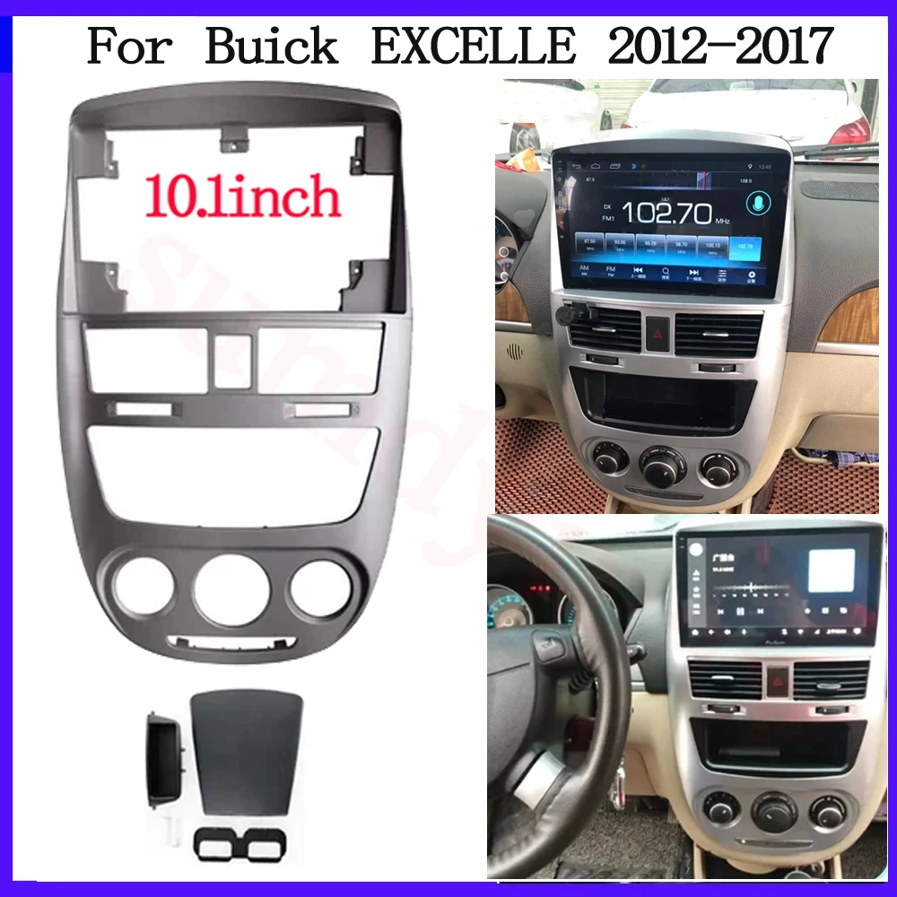 10.1 Inch Car Frame Fascia Adapter Android Radio Dash Fitting Panel Kit For Buick excelle 2008-2016 car radio panel frame