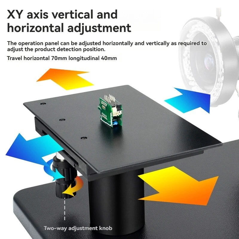 

GP-1501S Professional Inspection Electronic Camera, Horizontal Inspection Microscope,CCD Magnifier,connectable To A Display Scre