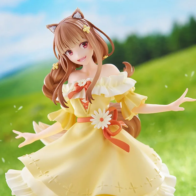 جديد في المخزون حقيقية Furyu Holo TENITOL [MERCHANT يلتقي الذئب الحكيم] المقتنيات سطح المكتب الحلي 1/12 هولو لعبة نموذج