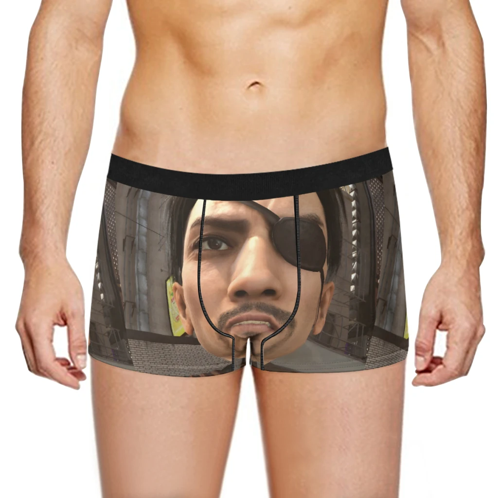 Goro Majima Boxer Men's Panties Underpants Male  Breathable Man Boxershorts Underwear For Men