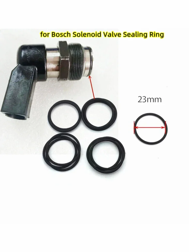 12 штук уплотнительных колец из фторкаучука для дизельных форсунок Bosch 110 120 Denso, уплотнительные кольца O-образной формы для Common Rail