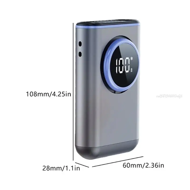 27RB 휴대용 허리 팬 웨어러블 팬 100 스피드 데스크 팬 휴대용 허리 클립 팬