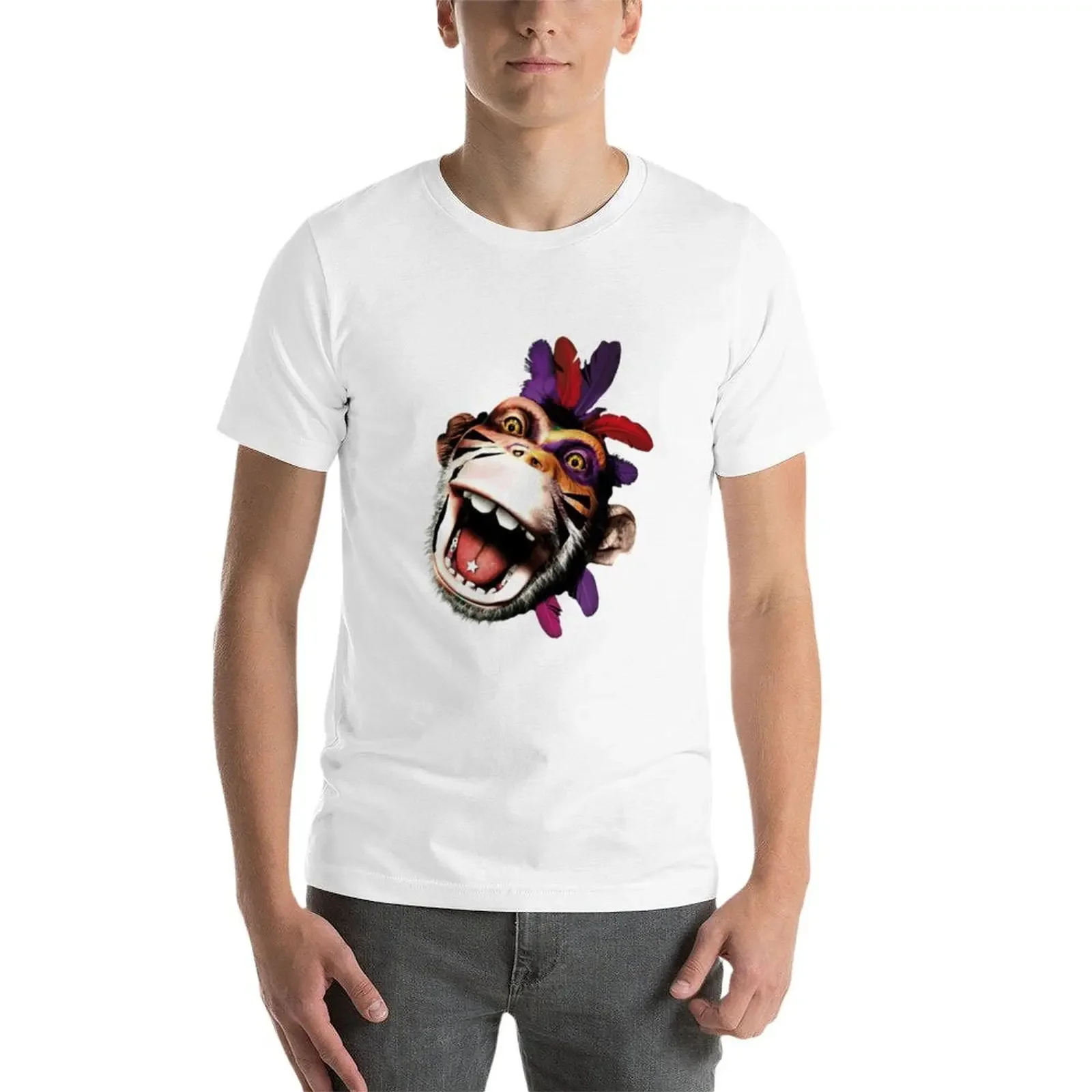 New Shaka ponk T-Shirt plain t-shirt quick-drying t-shirt aesthetic clothes men graphic t shirts image 3