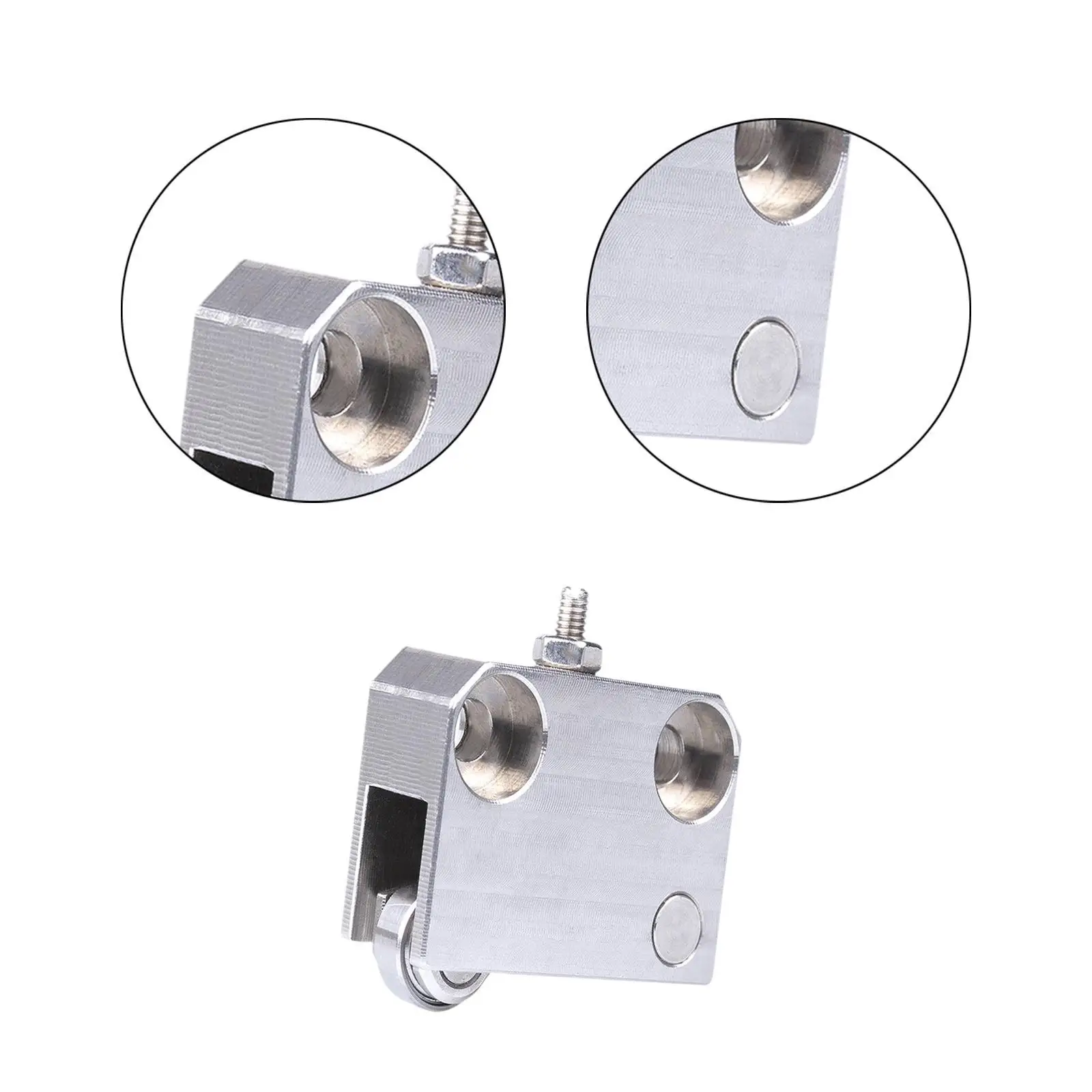 Roller Plunger Knob Plunger Stainless Steel Adjustable High Performance,Silver Professional Spring Bearing Accessories