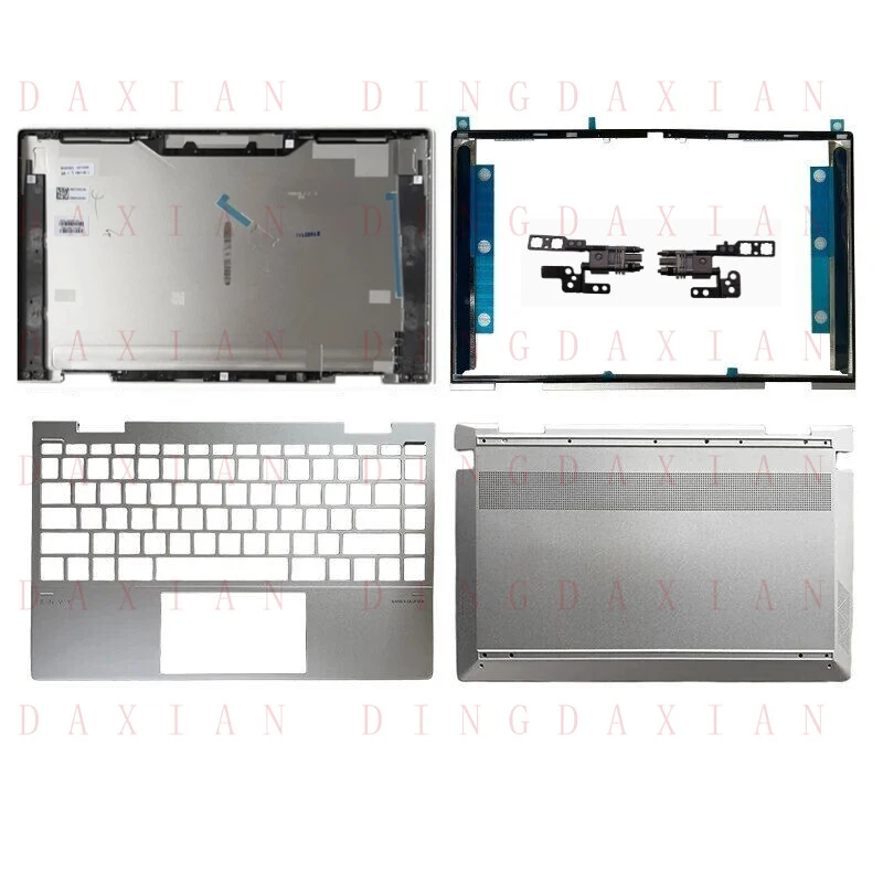 

AA New For HP ENVY X360 13-AY TPN-C147 Silvery LCD Back Cover Palmrest Bottom Case