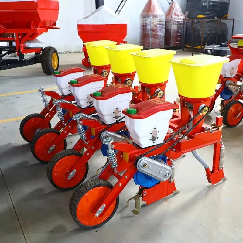 

【Best-selling】High quality and efficient agricultural planter 4 row planter with box corn planter seeding