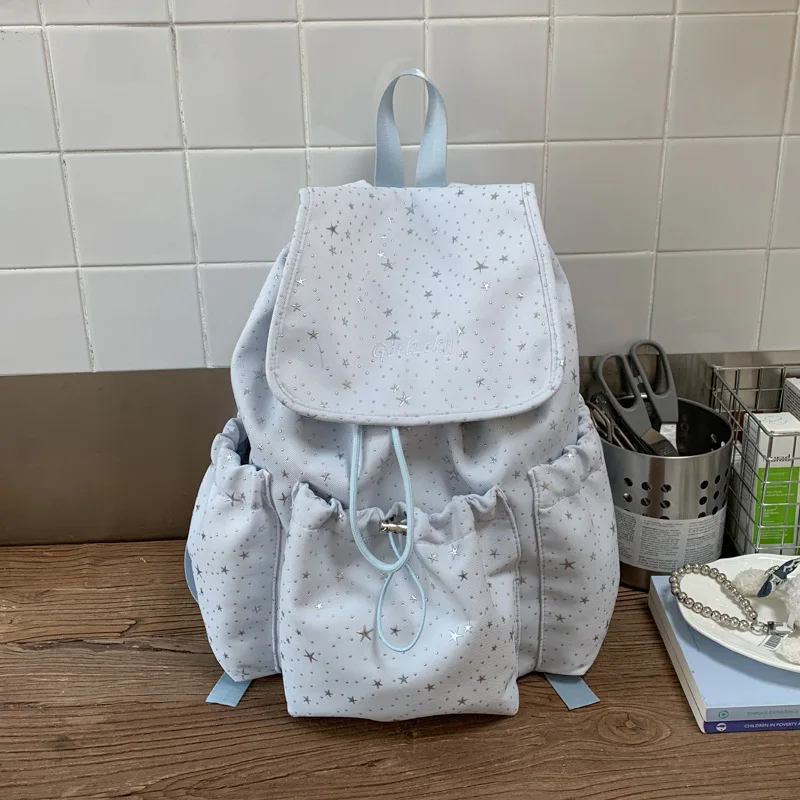 Female college student's commuter backpack for classes2026New Large Capacity Casual Backpack Travel Lightweight Backpack