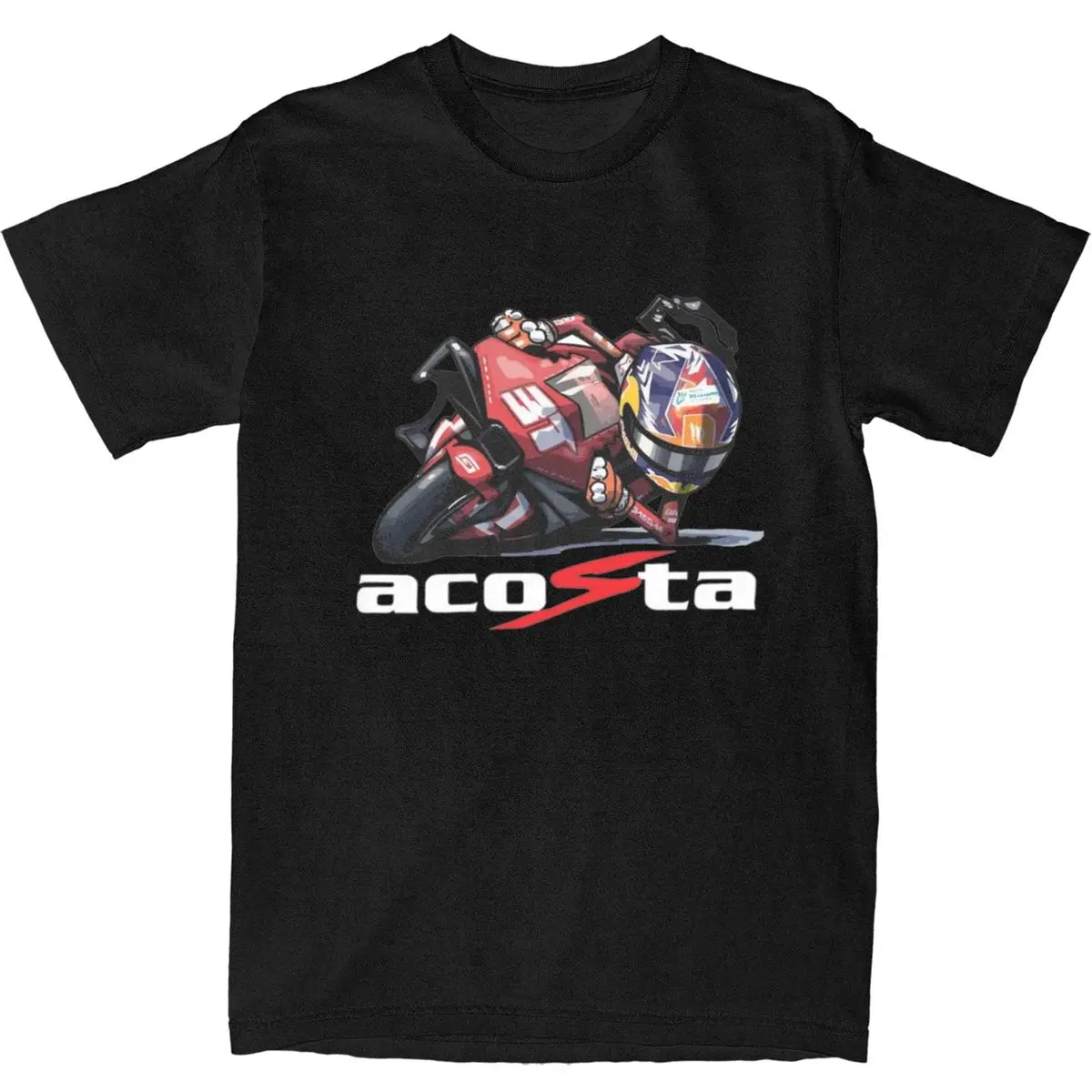 Streetwear T-Shirt 2024 Pedro Acosta Print Cotton T-Shirts Fashion Tee Shirt for Man Summer Awesome Casual Short Sleeve Clothes