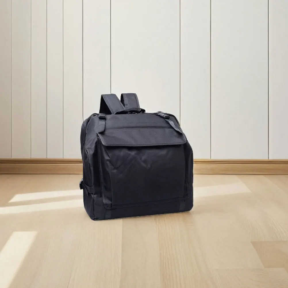 

Accordion Carry Bag Compatible 48 60 72 Bass Accordion Portable Storage Case Organizer Gig Bag Adjustable Straps Black