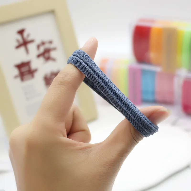 أربطة شعر ممتازة مكونة من 10 قطع من ربطات الشعر الجاكار عالية المرونة بدون كسر وحامل ذيل حصان ومصمم الصالونات