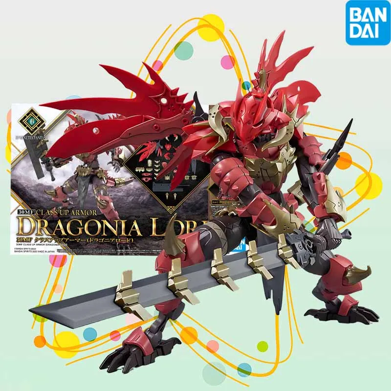 

Bandai Officially Licensed GUNDAM 30MF DRAGONIA LORD Anime Action Figure Assembly Model Toys Collectible Model Ornaments Gifts