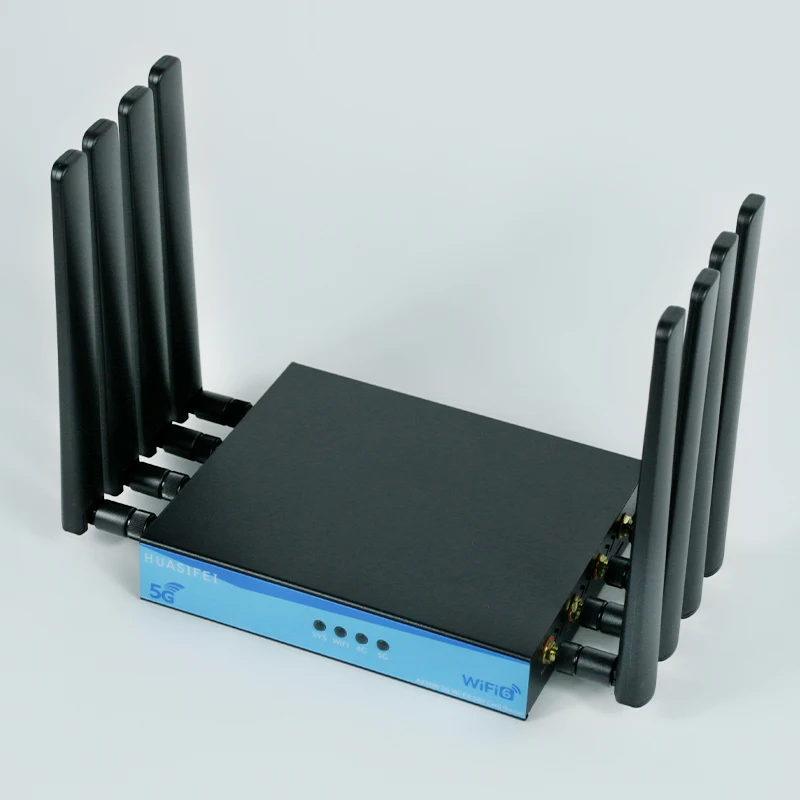 Prędkość bezprzewodowa 3000Mbps wifi6 5g lte router gniazdo sim dwuzakresowy gigabitowy port LAN/WAN router wifi 5g