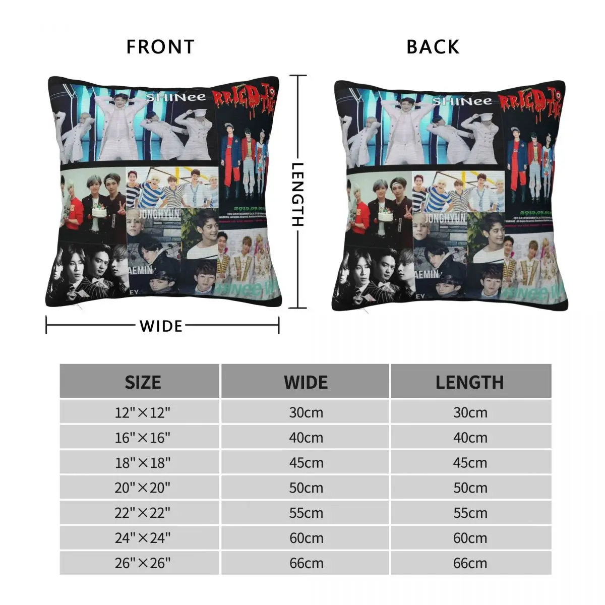 Shinee Collage Square Pillowcase Polyester Linen Velvet Pattern Decorative Throw Pillow Case Room Cushion Cover Wholesale 18