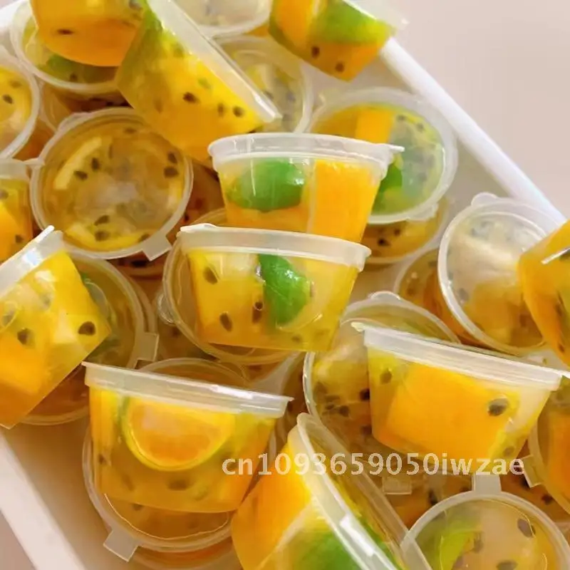 

Household disposable sauce box, lemon freezer box, seasoning box, set of fifty pieces