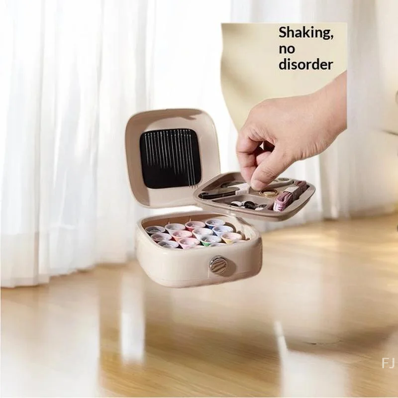 

[YU]Mini Magnetic Sewing Kit Needle And Thread Kit Sewing Supplies And Accessories