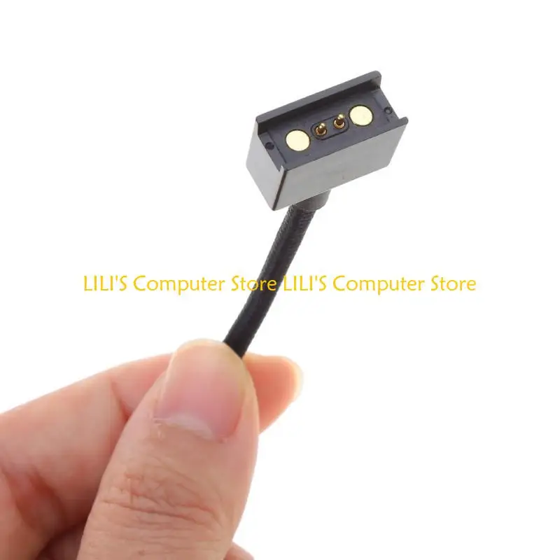 Cable carga USB nylon trenza reemplazo 60 A52B para Anzu para gafas inteligentes