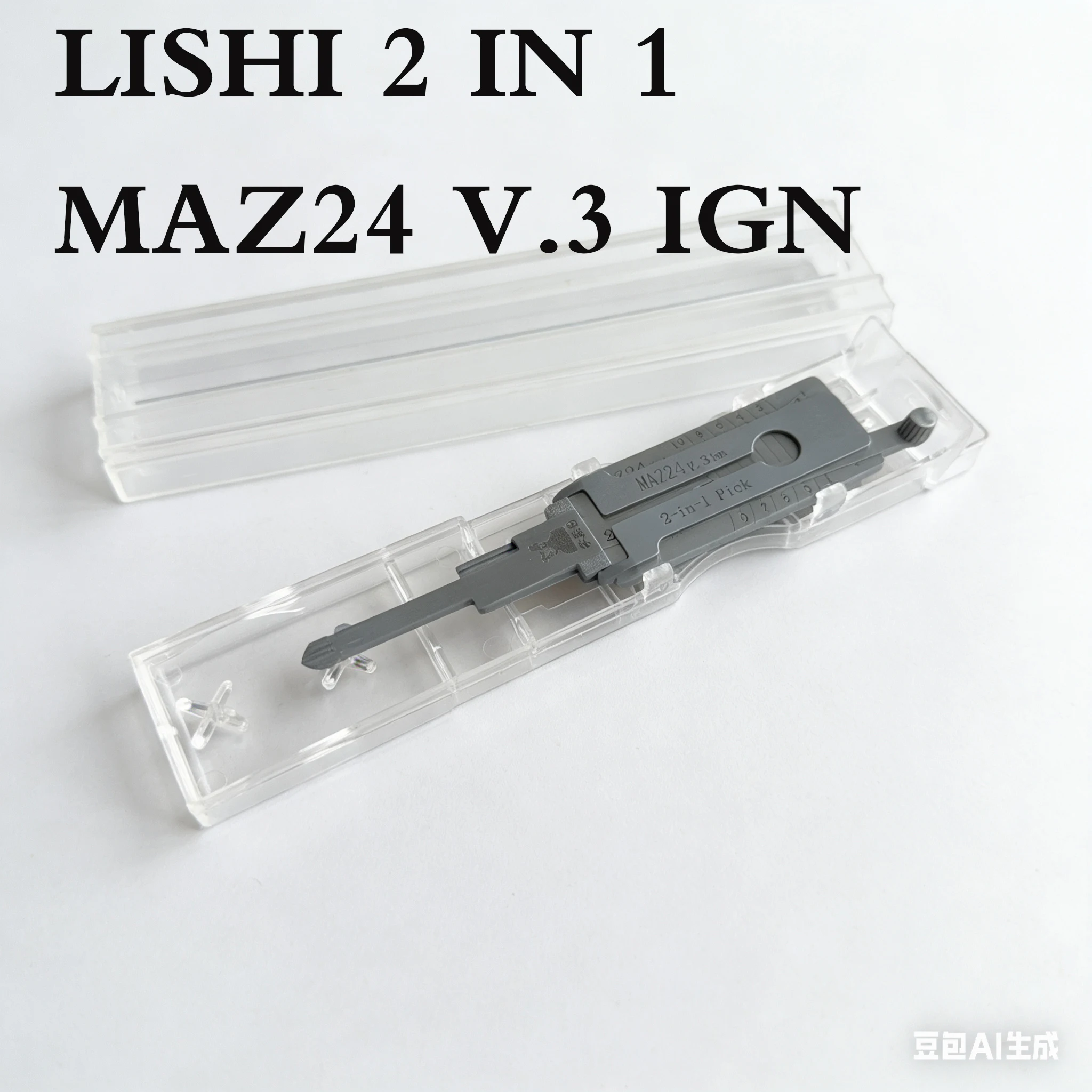 

2026 LISHI 2-в-1 инструмент для вскрытия замков MAZ4 V.3