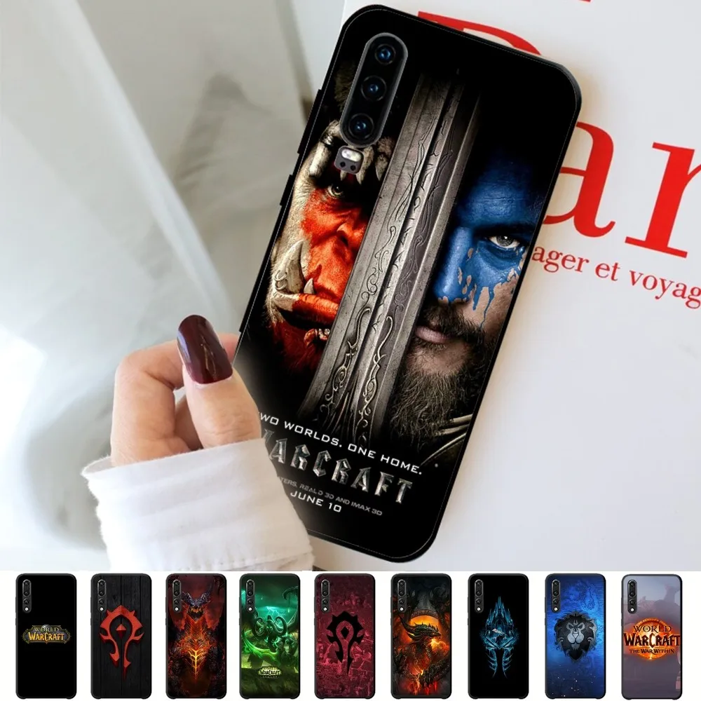 W-World O-Of W-Warcraft Phone Case For Huawei P 8 9 10 20 30 40 50 Pro Lite Psmart Honor 10 Lite 70 Mate 20lite