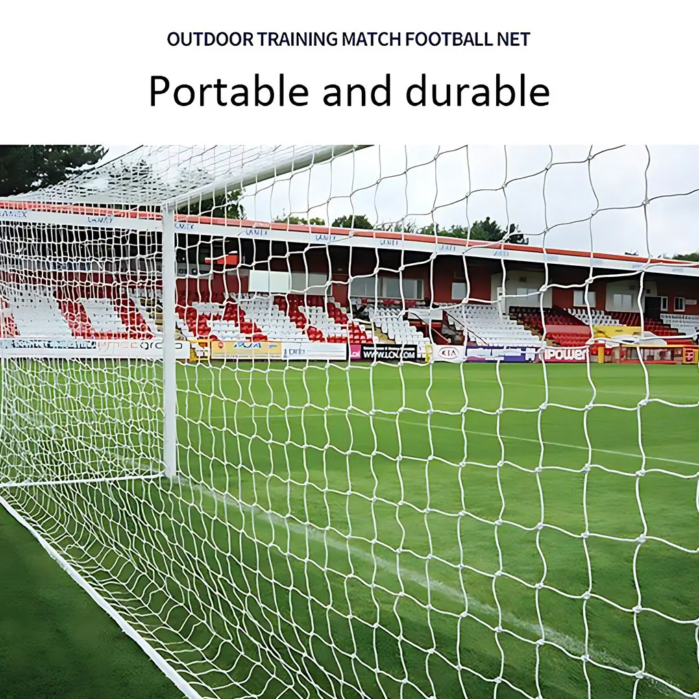 Soccer Goal Net Outdoor Replacement Sports Training Ground Football Door Reusable Portable Professional Accessory