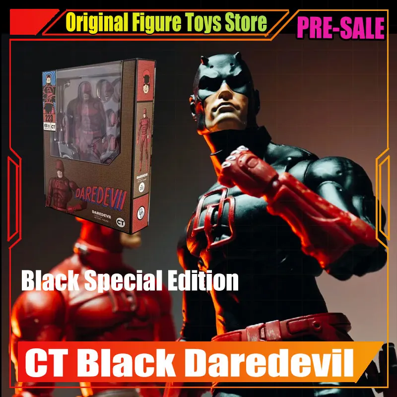 

CT Toys DAREDEVIL Action Figure Mafex 999 SHF Black Suit DAREDEVIL Comic Figure Born Again PVC Figurine Statue Collet Gifts Toy