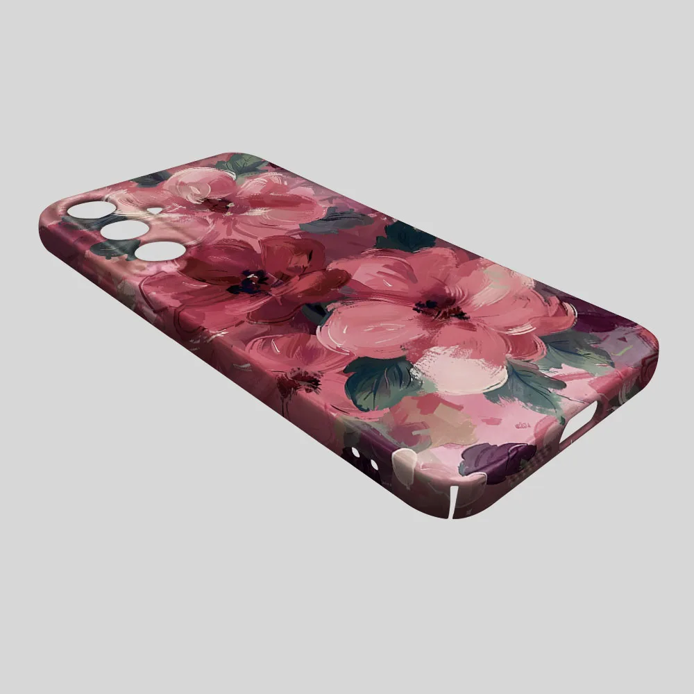 Phone Case For Samsung S26 S25 S24 S23 S22 Plus S21 Ultra Edge S23 S24 S25 FE Watercolor Flower Hard PC Bumper Phone Cover view 5