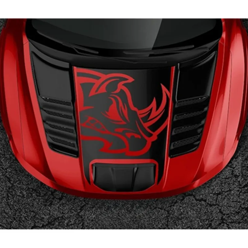 

Car stickers For Dodge RAM TRX Hood engine hood decoration modification fashionable decal accessories