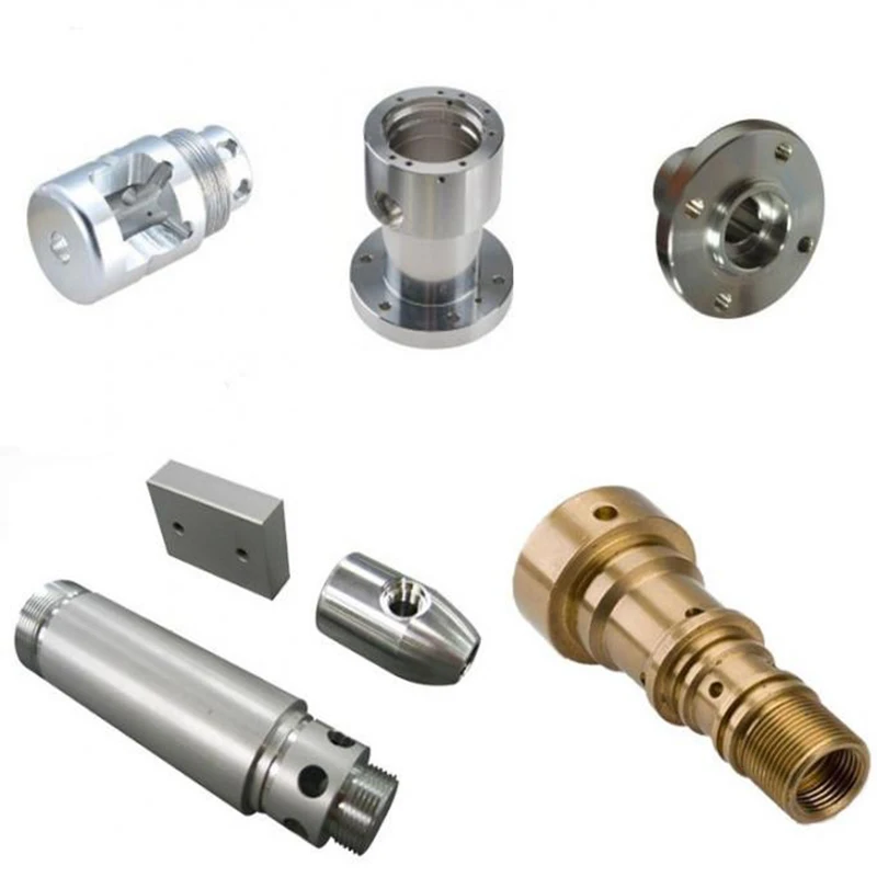 CNC machined high-precision brass insert nut  Through-hole nut Industrial grade brass nut connector