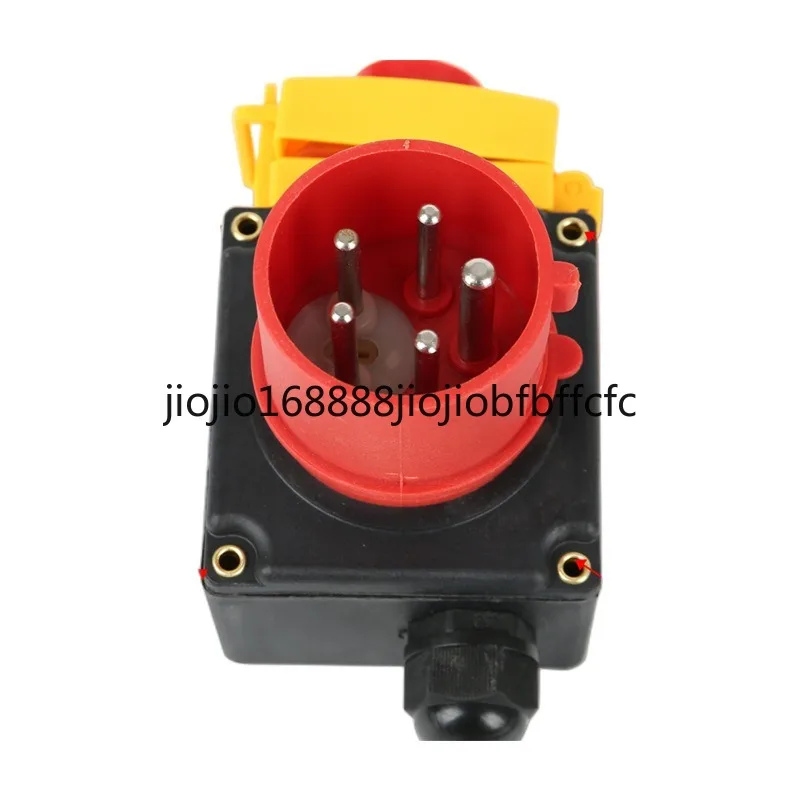 Suitable for HCK3/HCK10T KOA7, with 5P industrial plug for power-off undervoltage protection, waterproof electromagnetic switch