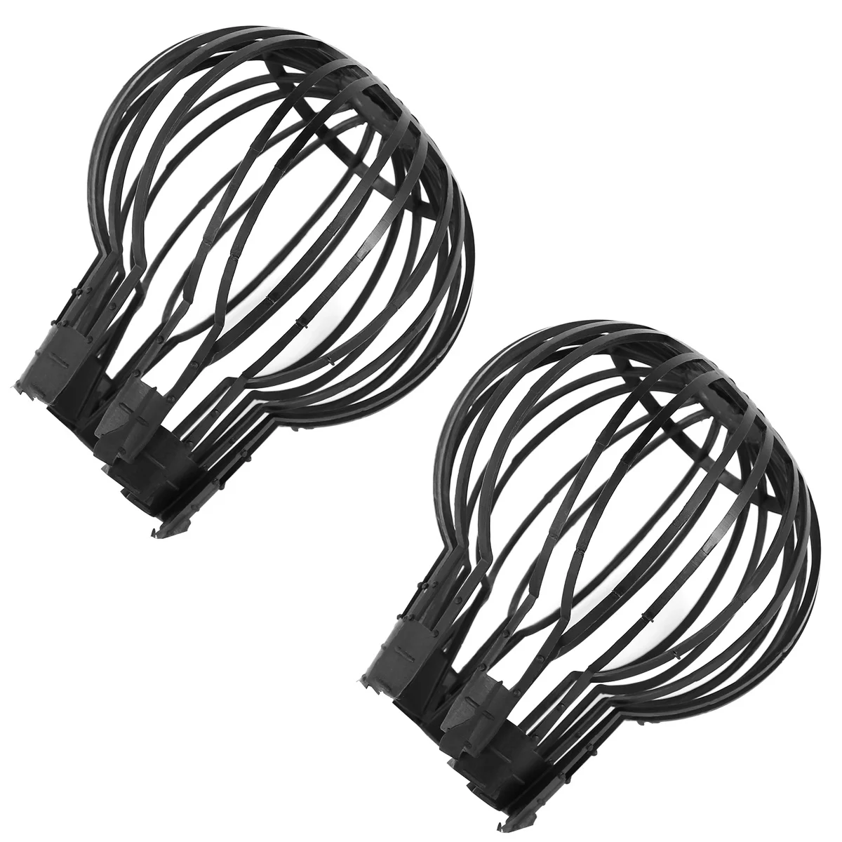 2 قطعة كرة مزراب النازل تصفية البلاستيك سقف مزراب حامي سهلة التركيب ورقة الحطام انسداد منع قمع واقية الحرس #4