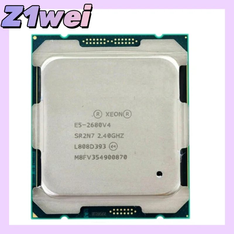 E5 2680 V4 E5 2680V4 2.4GHz 14-cores LGA 2011-3 cpu processor