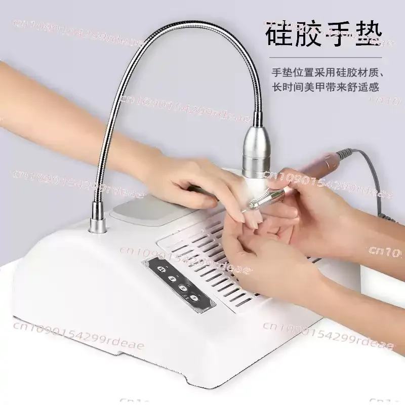 Five in One 96W Nail Lamp, Nail Lighting, Multifunctional Nail Vacuum Cleaner, Polishing Machine, All-in-one Machine view 3