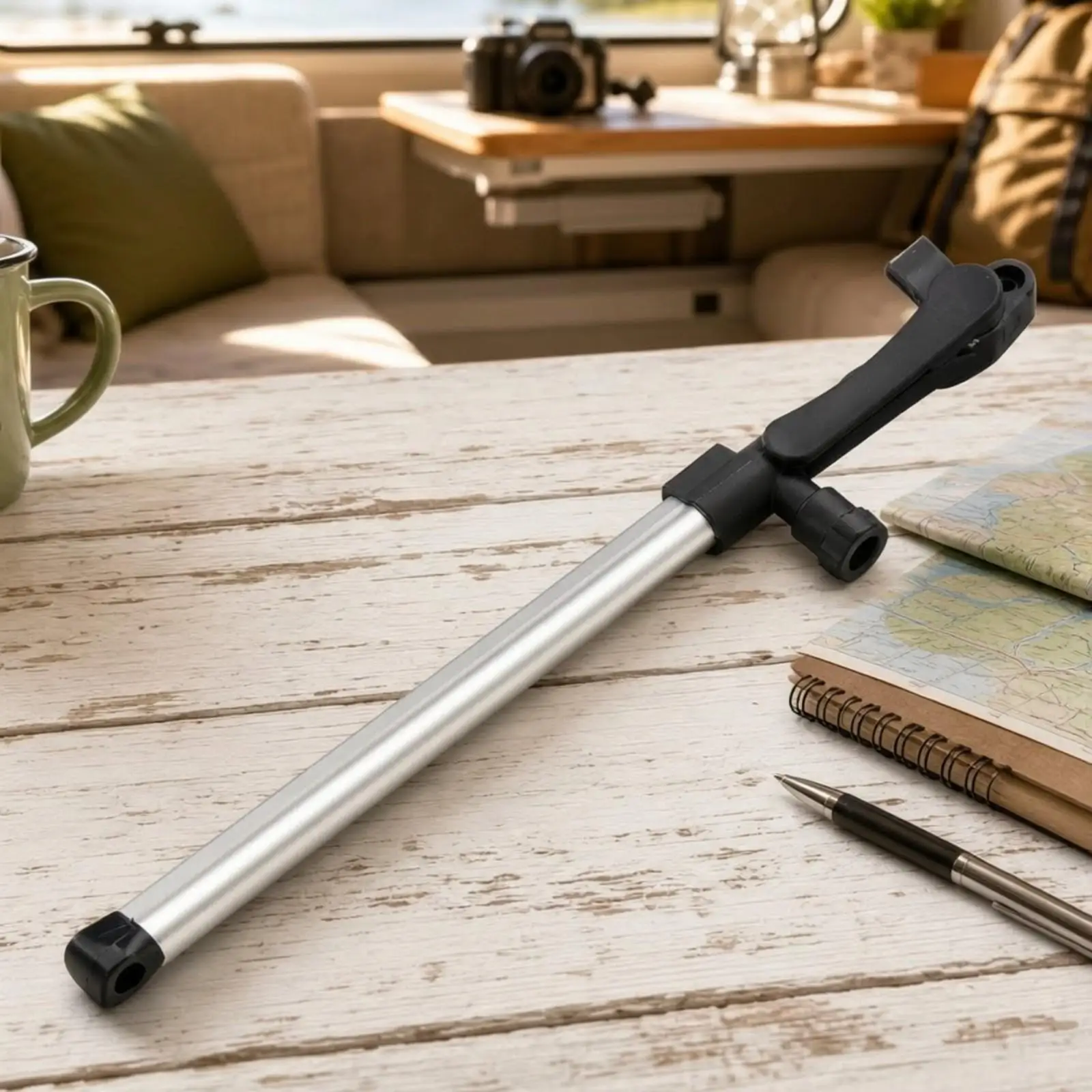 RV Window Support Rod Adjustable Aluminum Alloy Window Stay for Trailer Ventilation Maintenance Home Use