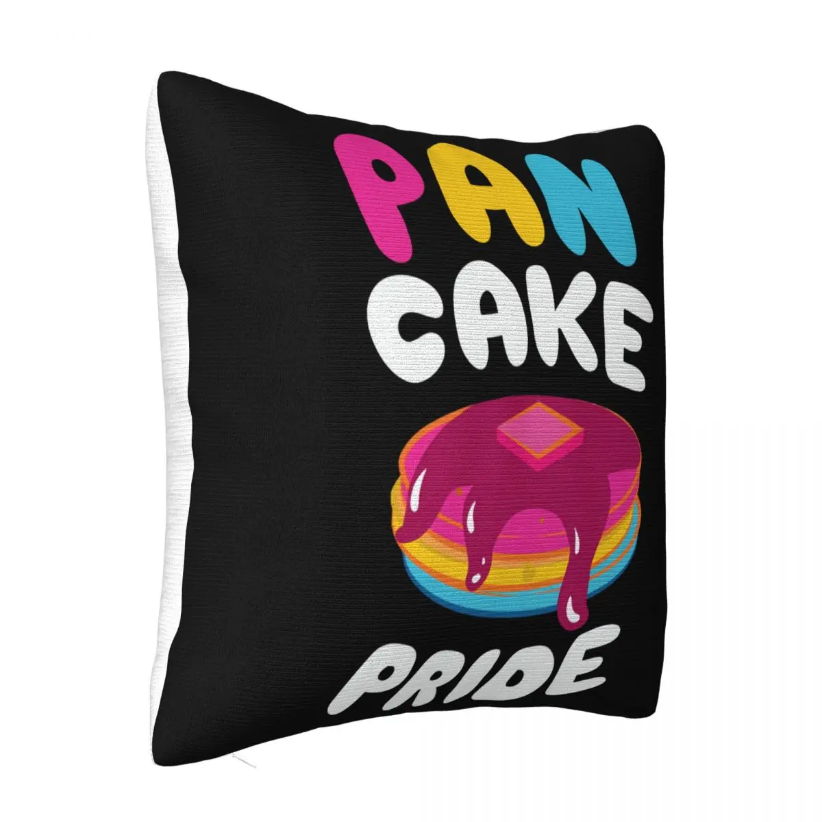 Pan Cake Pride Funny Graphic Pansexual Popular Tagless Rap Aesthetic Casual Fitness Teenage Homme Adult Winter Pillow Case