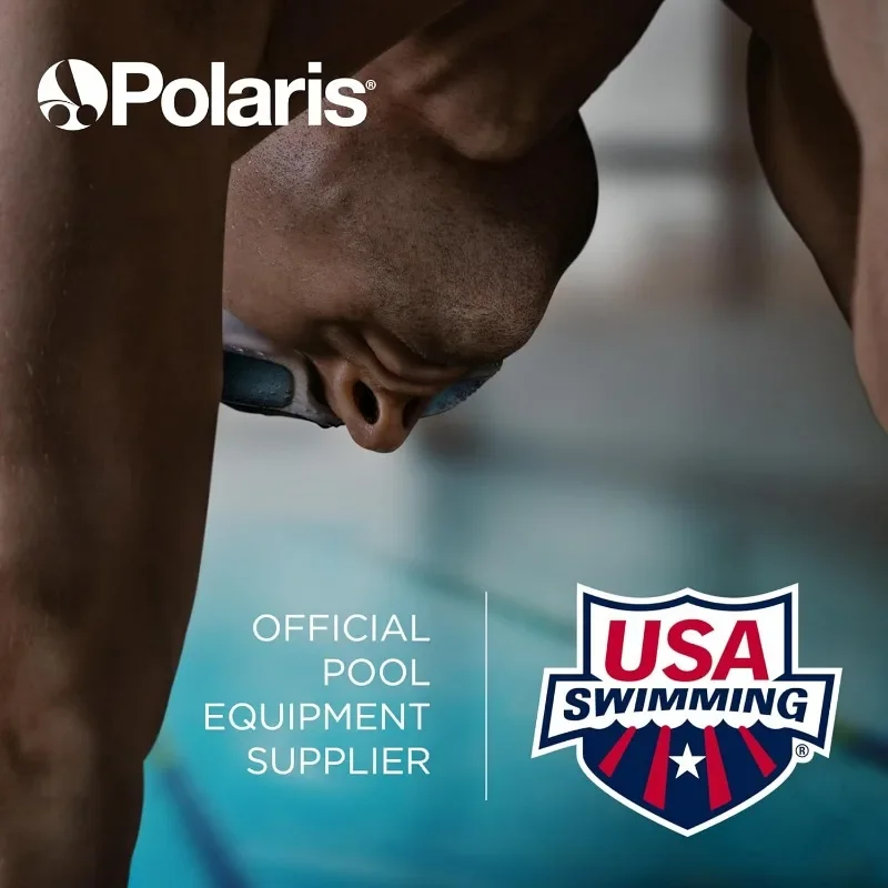 Vac-Sweep 380 Pressure Inground Pool Cleaner, Triple Jet Powered, 31ft of Hose with a Single Chamber Debris Bag