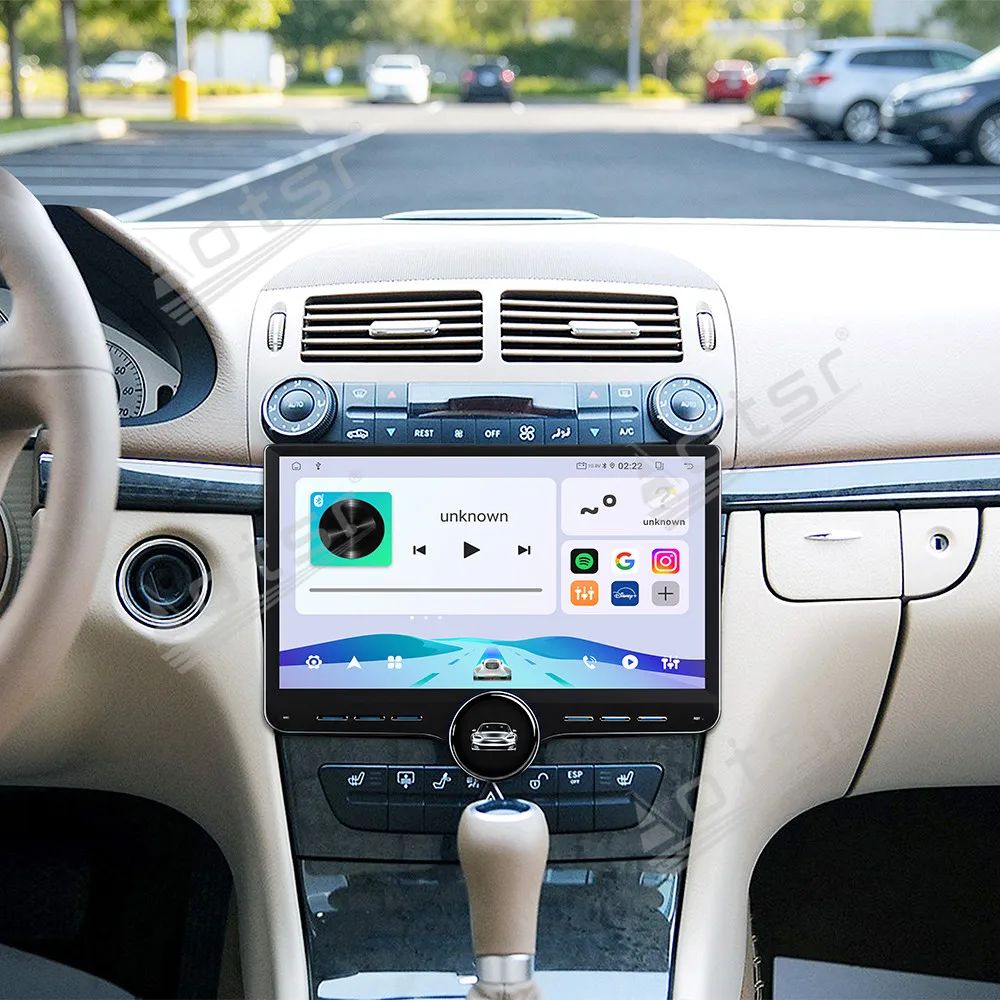 11.5" Android 15 For Mercedes Benz E Class 2002-2008 CarPlay Car Radio GPS Navigation DSP Screen Multimedia Player Head Unit view 4