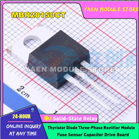 50PCS/LOT MBR20150CT B20150G 20A 150V TO-220 NEW ORIGINAL Schottky rectifier diode IN STOCK