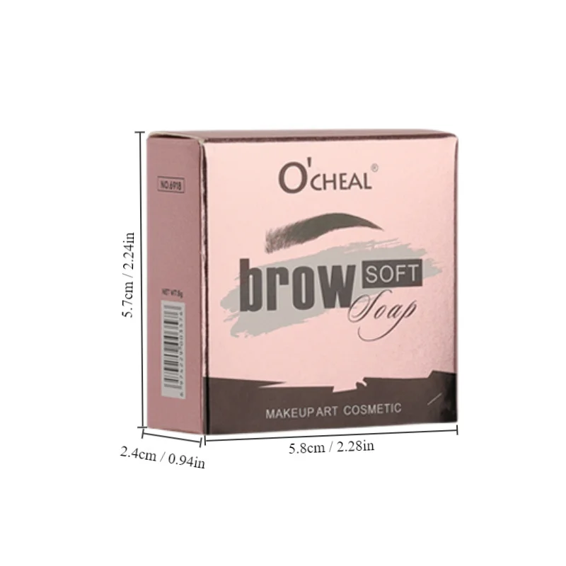 OCHEAL European and American Wild Eyebrow Cream Natural Shaping Liquid Transparent Colorless Gel Shaped Eyebrow Soap Eyebrow Gel