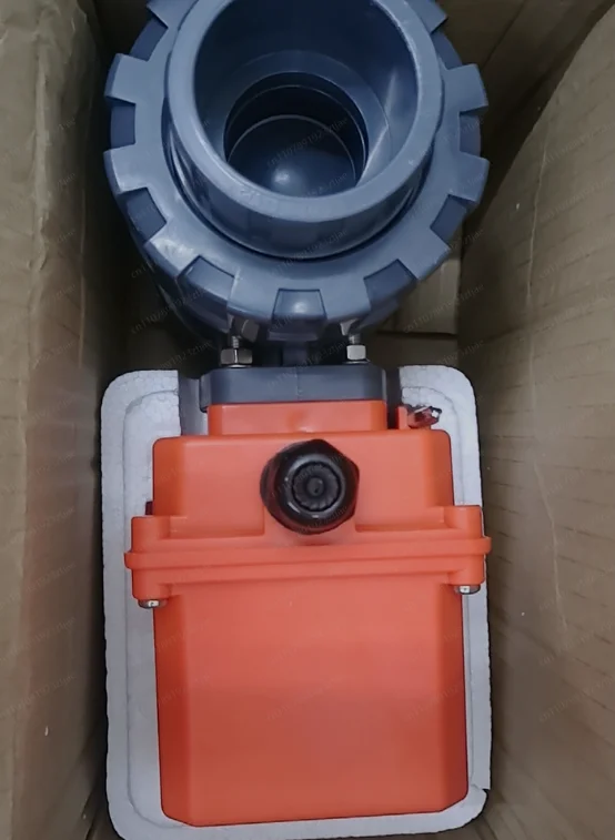 NEW Electric UPVC Ball Valve Double Order, Quick Cut-off PVC Valve Plastic Switch O-type Live Ball Valve for Water/Oil