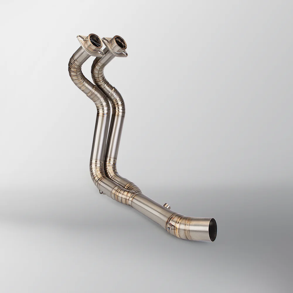 Titanium Alloy motorcycle Exhaust pipe SystemLV10 racing GP muffler for mt07/xsr700/FZ07