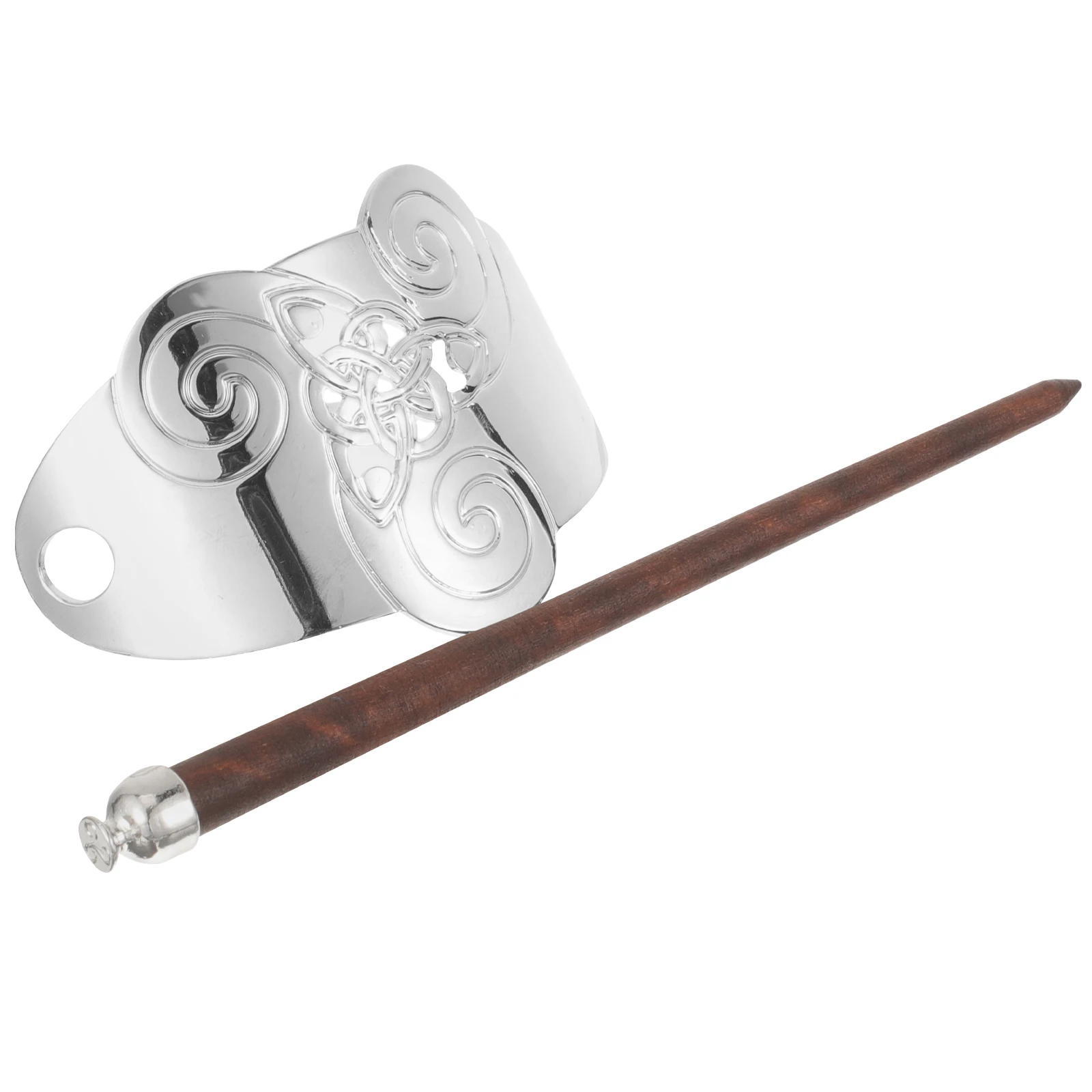 

Retro Hairpins for Women Elegant Wooden Slides Decorative Pins Easy to Clip Thick Hair Perfect for Party Daily Use Hair Sticks